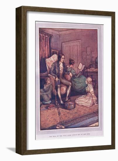 The Soul of the First Alice Looked Out at Her Eyes-Sybil Tawse-Framed Giclee Print