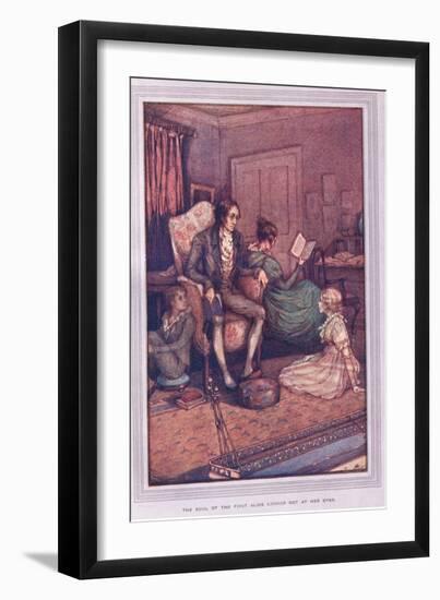 The Soul of the First Alice Looked Out at Her Eyes-Sybil Tawse-Framed Giclee Print