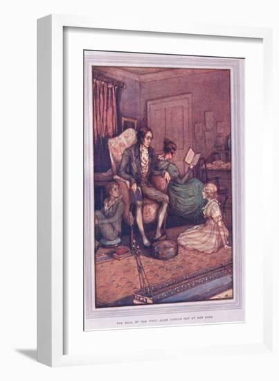 The Soul of the First Alice Looked Out at Her Eyes-Sybil Tawse-Framed Giclee Print