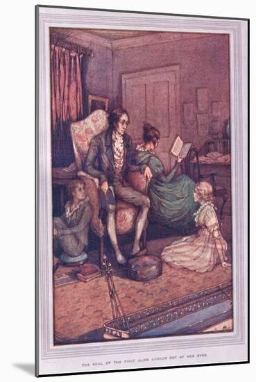 The Soul of the First Alice Looked Out at Her Eyes-Sybil Tawse-Mounted Giclee Print