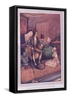 The Soul of the First Alice Looked Out at Her Eyes-Sybil Tawse-Framed Stretched Canvas