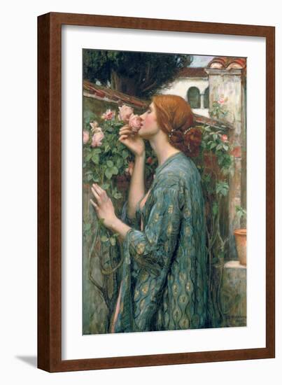 The Soul of the Rose, 1908-John William Waterhouse-Framed Art Print