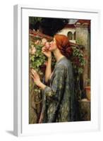 The Soul of the Rose-John William Waterhouse-Framed Art Print