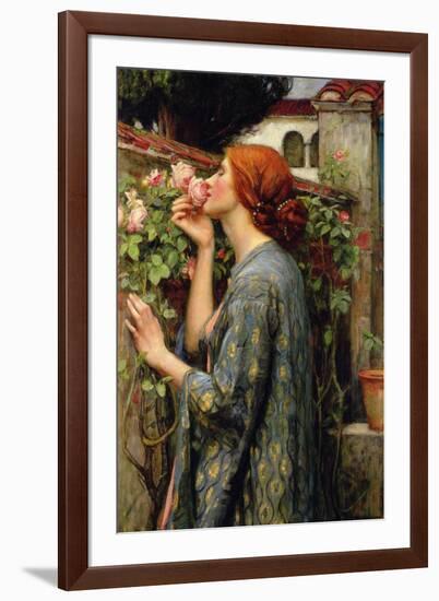 The Soul of the Rose-John William Waterhouse-Framed Art Print