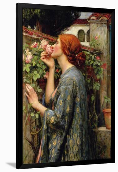 The Soul of the Rose-John William Waterhouse-Framed Art Print