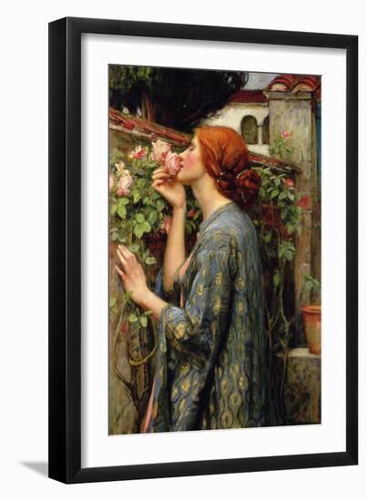 The Soul of the Rose-John William Waterhouse-Framed Art Print