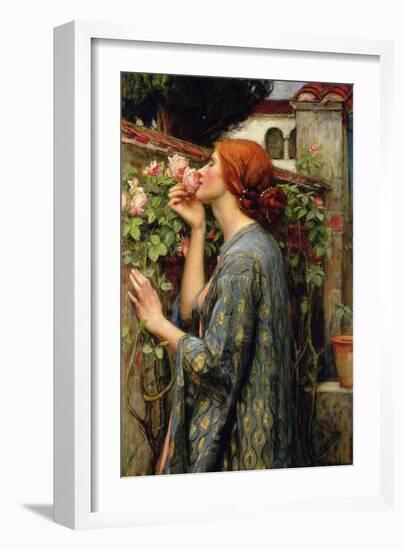 The Soul of the Rose-John William Waterhouse-Framed Premium Giclee Print