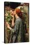 The Soul of the Rose-John William Waterhouse-Stretched Canvas