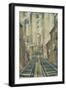 The Soul of the Soulless City (New York - an Abstraction)-Christopher Richard Wynne Nevinson-Framed Premium Giclee Print