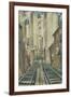 The Soul of the Soulless City (New York - an Abstraction)-Christopher Richard Wynne Nevinson-Framed Giclee Print