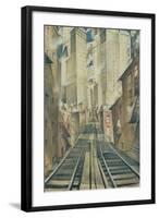 The Soul of the Soulless City (New York - an Abstraction)-Christopher Richard Wynne Nevinson-Framed Giclee Print