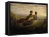 The Soul's Flight-Louis Janmot-Framed Stretched Canvas