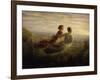 The Soul's Flight-Louis Janmot-Framed Giclee Print