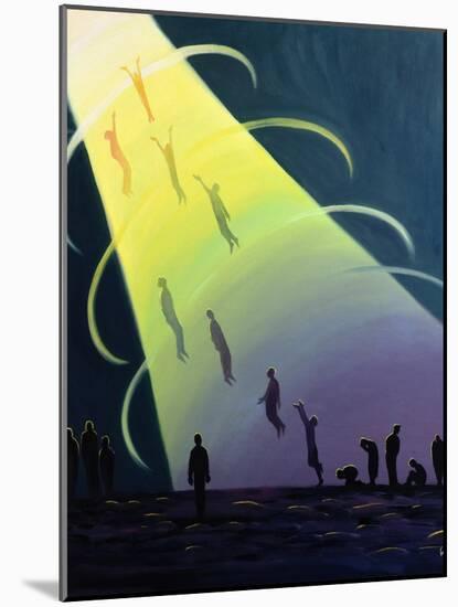 The Souls of Purgatory Rise Towards Heaven as They are Purified, 1995-Elizabeth Wang-Mounted Giclee Print