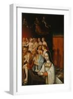 The Souls of the Just and Donor, C. 1520-Jan Mostaert-Framed Giclee Print