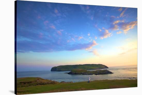 The Sound and Calf of Man, Port St Mary, Isle of Man-Neil Farrin-Stretched Canvas