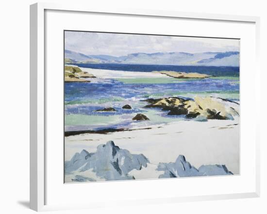 The Sound of Mull from Iona, c. 1932-Francis Campbell Boileau Cadell-Framed Giclee Print
