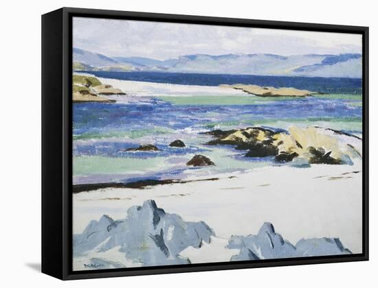 The Sound of Mull from Iona, c. 1932-Francis Campbell Boileau Cadell-Framed Stretched Canvas