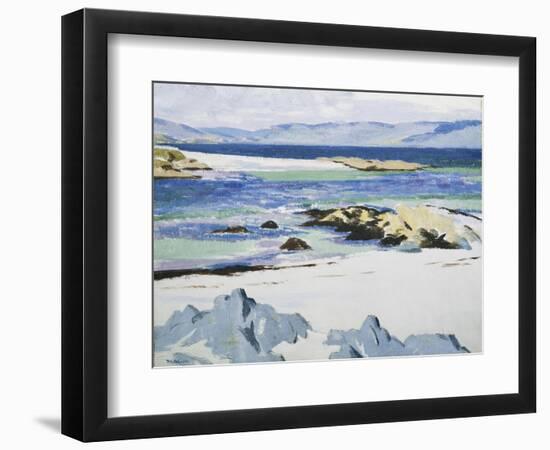 The Sound of Mull from Iona, c. 1932-Francis Campbell Boileau Cadell-Framed Giclee Print