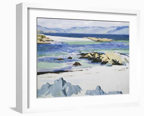 The Sound of Mull from Iona-Francis Campbell Cadell-Framed Giclee Print