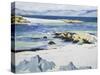 The Sound of Mull from Iona-Francis Campbell Cadell-Stretched Canvas