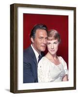 The Sound of Music, Christopher Plummer, Julie Andrews, 1965-null-Framed Premium Photographic Print