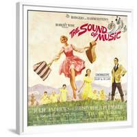 The Sound of Music, from Left: Julie Andrews, Christopher Plummer, 1965-null-Framed Premium Giclee Print