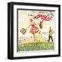 The Sound of Music, from Left: Julie Andrews, Christopher Plummer, 1965-null-Framed Art Print