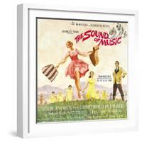 The Sound of Music, from Left: Julie Andrews, Christopher Plummer, 1965-null-Framed Art Print