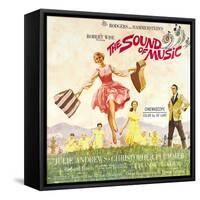 The Sound of Music, from Left: Julie Andrews, Christopher Plummer, 1965-null-Framed Stretched Canvas
