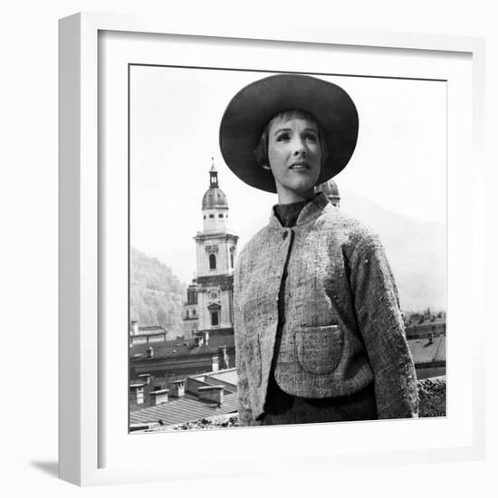 The Sound of Music, Julie Andrews, 1965-null-Framed Photo