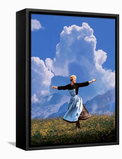 The Sound Of Music, Julie Andrews, 1965-null-Framed Stretched Canvas