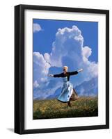 The Sound Of Music, Julie Andrews, 1965-null-Framed Photo