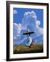 The Sound Of Music, Julie Andrews, 1965-null-Framed Photo