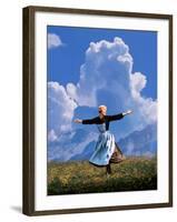 The Sound Of Music, Julie Andrews, 1965-null-Framed Photo