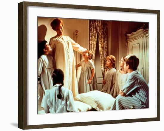 The Sound Of Music, Julie Andrews, 1965-null-Framed Photo