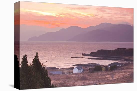 The Sound of Sleat During Sunrise from the Isle of Skye-Julian Elliott-Stretched Canvas