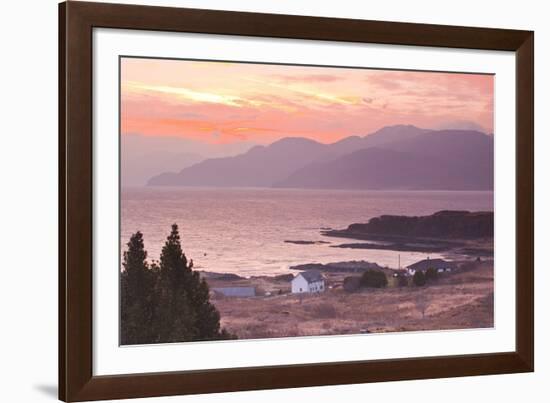 The Sound of Sleat During Sunrise from the Isle of Skye-Julian Elliott-Framed Photographic Print