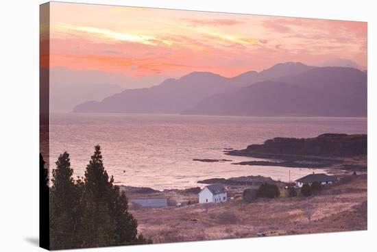 The Sound of Sleat During Sunrise from the Isle of Skye-Julian Elliott-Stretched Canvas