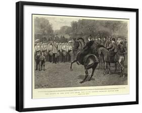 The Sound of the Fife and Drum, the Scots Guards Crossing Rotten Row-John Charlton-Framed Giclee Print