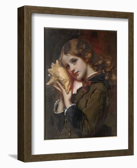 The Sound of the Sea, 1879-Karl Gussow-Framed Giclee Print