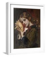 The Sound of the Sea, 1879-Karl Gussow-Framed Giclee Print