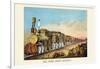 The Sour Mash Express-Shober & Carqueville Lithograph Co-Framed Art Print