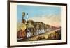 The Sour Mash Express-Shober & Carqueville Lithograph Co-Framed Art Print