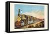 The Sour Mash Express-Shober & Carqueville Lithograph Co-Framed Stretched Canvas