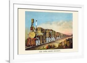 The Sour Mash Express-Shober & Carqueville Lithograph Co-Framed Premium Giclee Print