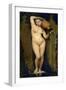 The Source, 1856-Jean-Auguste-Dominique Ingres-Framed Giclee Print