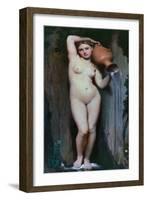 The Source, 1856-Jean-Auguste-Dominique Ingres-Framed Giclee Print