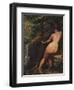 The Source (Bather at the Source)-Gustave Courbet-Framed Giclee Print