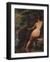 The Source (Bather at the Source)-Gustave Courbet-Framed Giclee Print